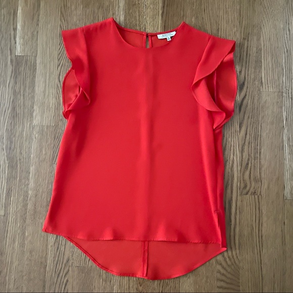 Babaton | Chaplin Flutter Sleeve Blouse - Picture 3 of 6